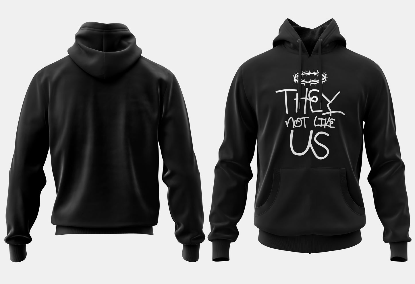 They Not Like Us - Unisex Pullover Hoodie - Kendrick vs. Drake