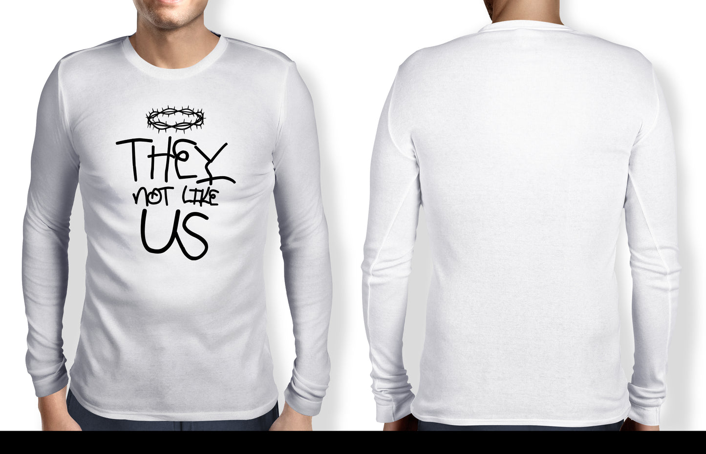 They Not Like Us - Long Sleeve Unisex T-Shirt - Kendrick vs. Drake