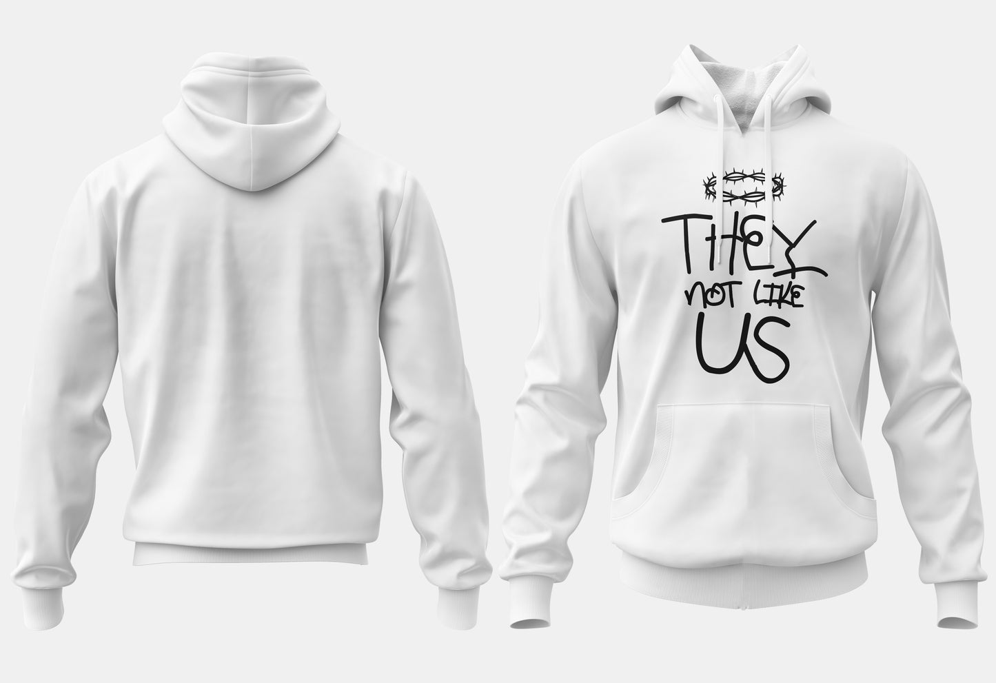 They Not Like Us - Unisex Pullover Hoodie - Kendrick vs. Drake